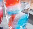 Red, White & Blue Ice Cubes
