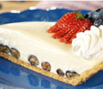 Red White and Blue Cream Pie