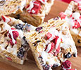 Red, White and Blueberry Chex Bars