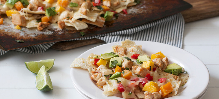 Chicken Mango Nachos