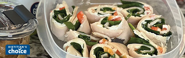 Turkey Roll-Ups aka Lunchbox Sushi