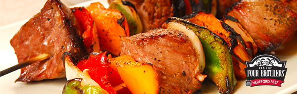 Beef Sirloin Kabobs With Vegetables