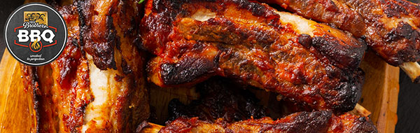 Four Brothers BBQ Smoked BBQ Ribs
