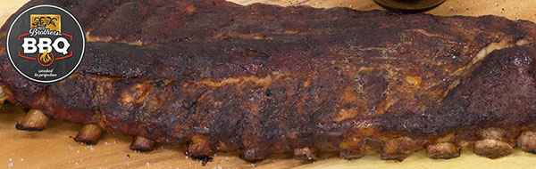 Four Brothers BBQ Smoked Fully Cooked Full Rack Baby Back Ribs