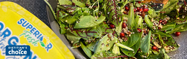 Greens and Grains Winter Salad