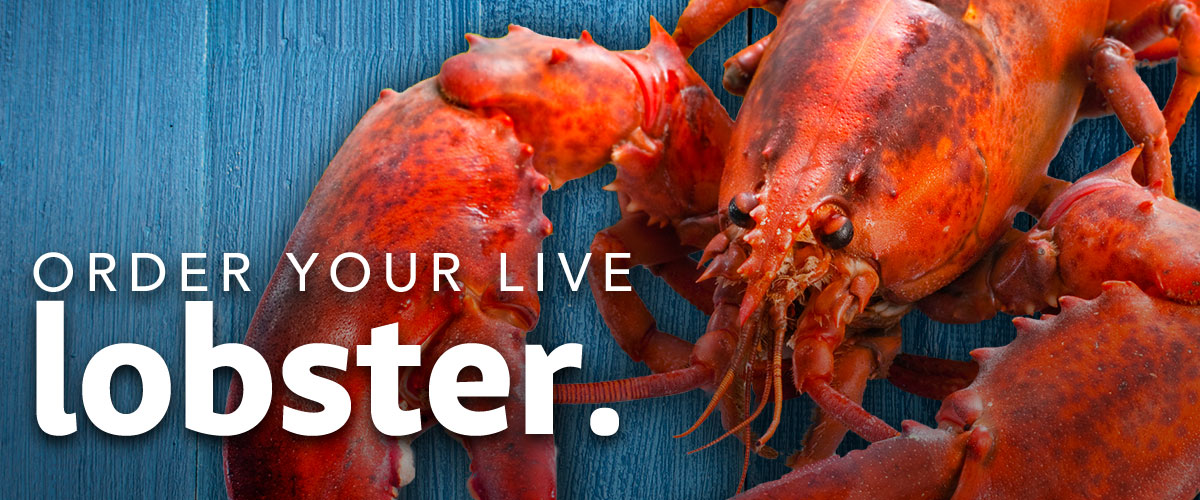 Order your live lobster