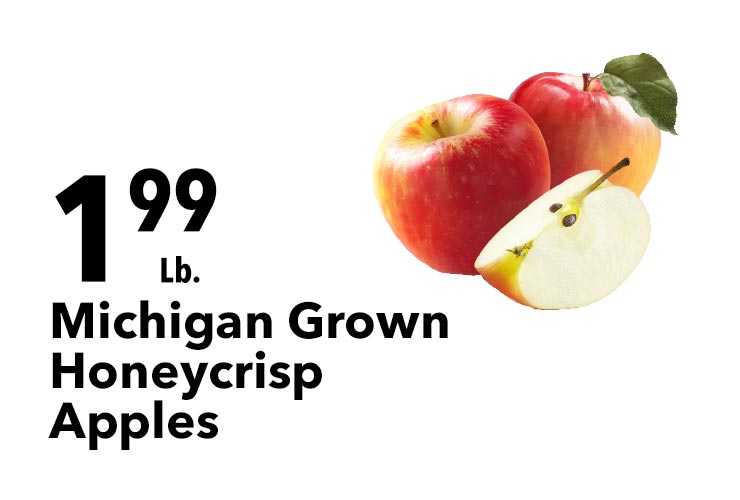 Michigan Grown Honeycrisp Apples