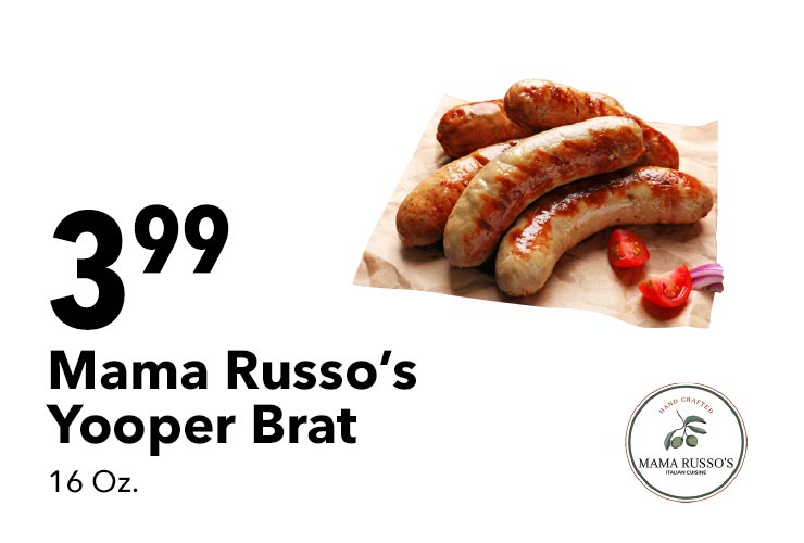 Mama Russo’s Yooper Brat