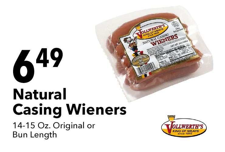 Vollwerth’s Natural Casing Wieners