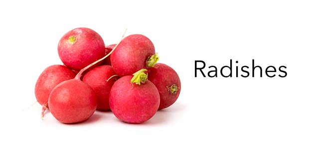 Radishes