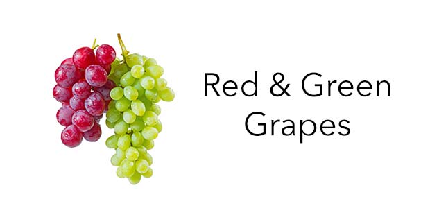 California Red & Green Grapes
