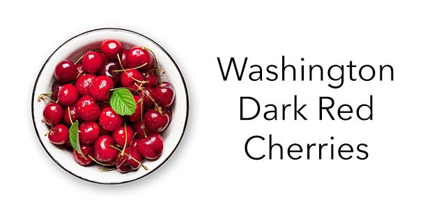 Washington Dark Red Cherries