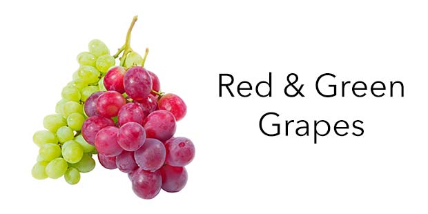Red Green Grapes