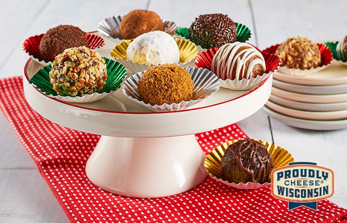 Mascarpone Bourbon and Rum Balls