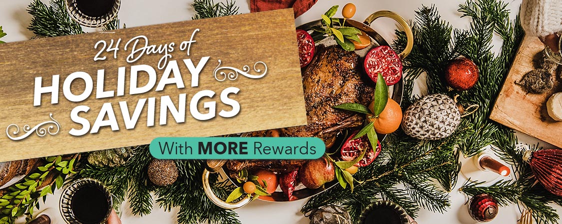 24 Days of Holiday Savings
