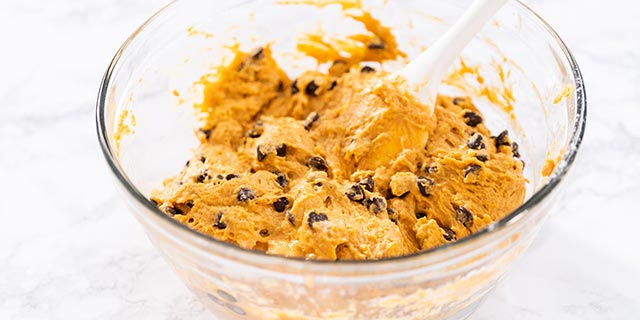 Edible Pumpkin Cookie Dough