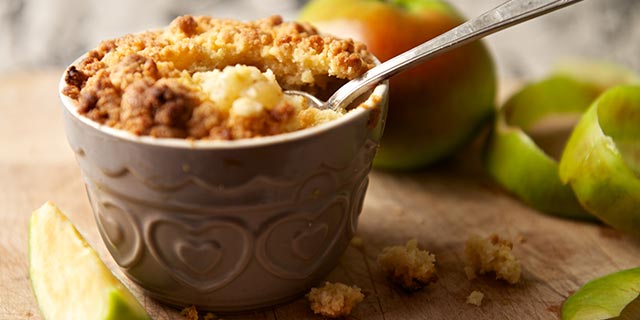 Single-Serve Apple Crisp
