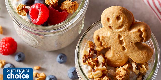 Gingerbread Overnight Oats