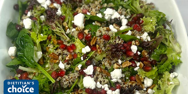 Greens and Grains Winter Salad