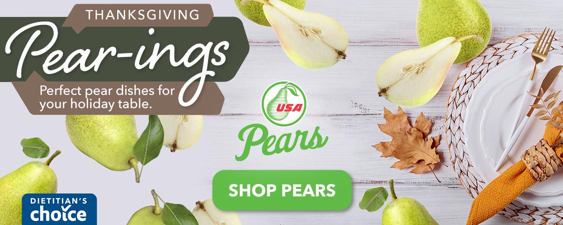 Thanksgiving Pear-ings