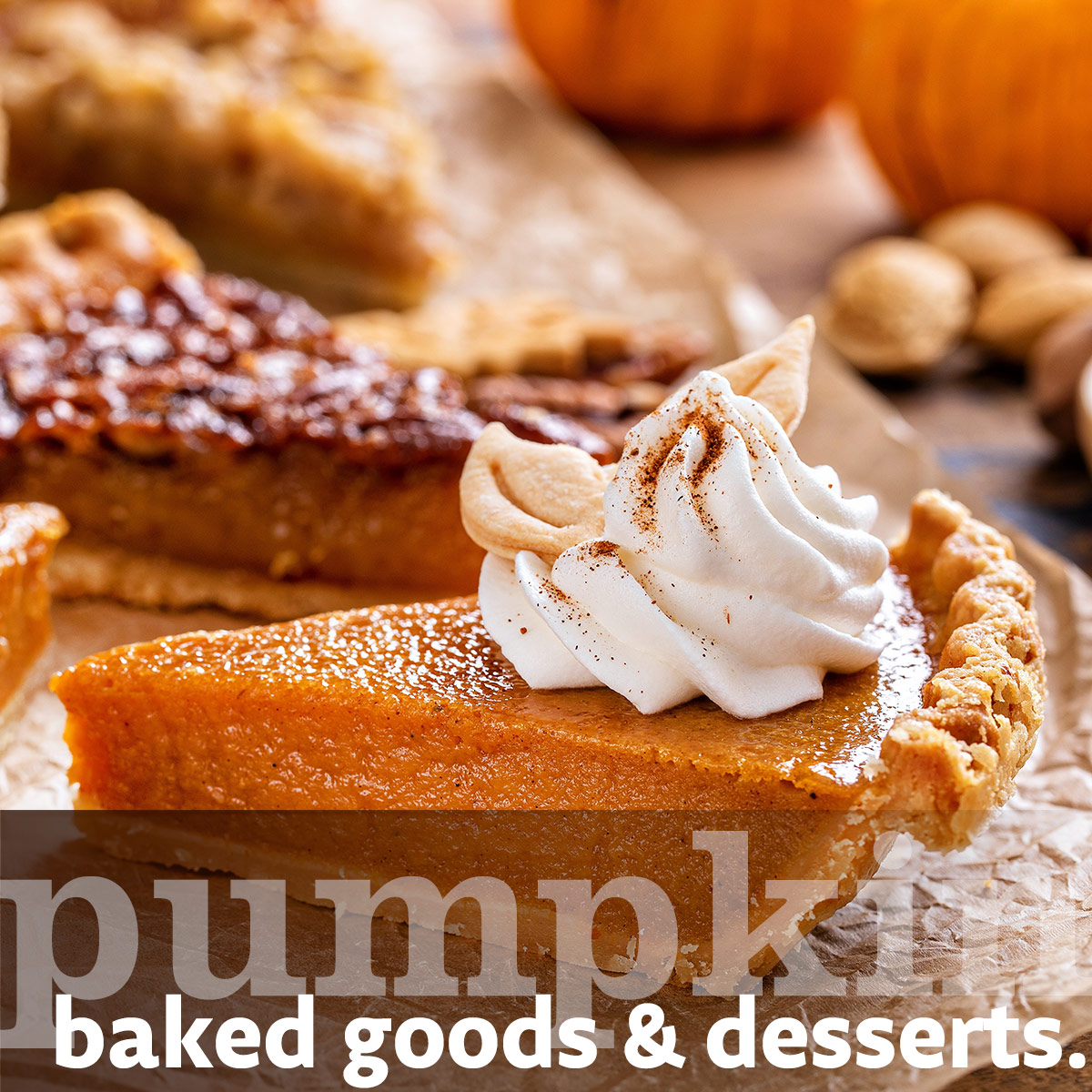 Pumpkin Spice Baked Goods & Desserts