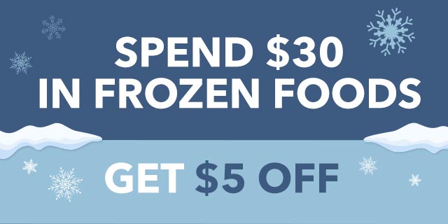 Frozen Food Month Promotion