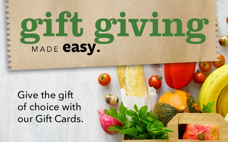 Give the Gift of Gift Cards