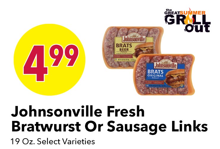 Johnsonville Fresh Bratwurst Or Sausage Links