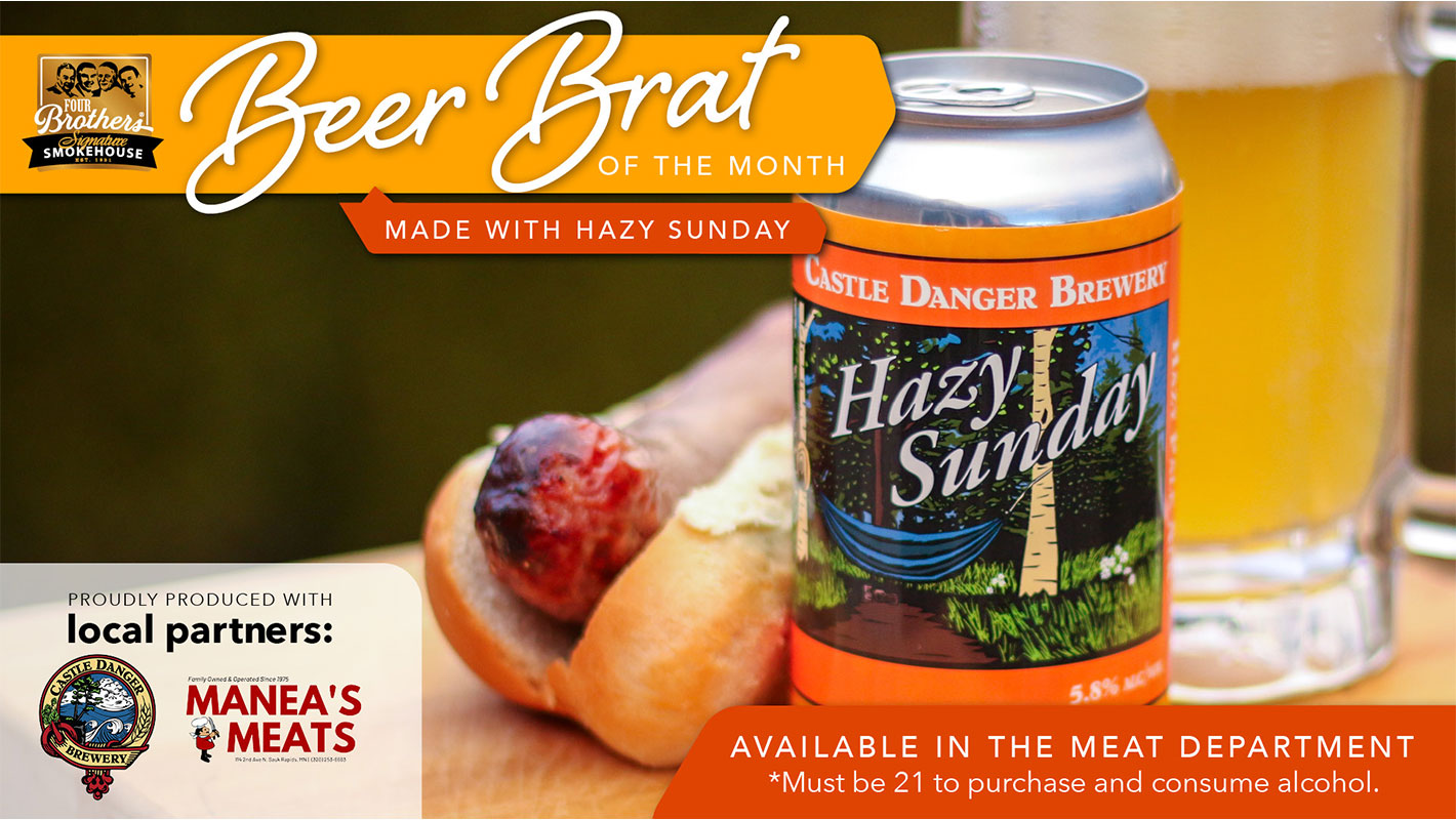 Hazy Sunday Beer Brat