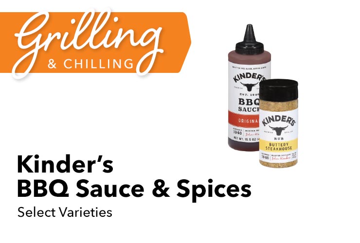 Kinder’s BBQ Sauce & Spices