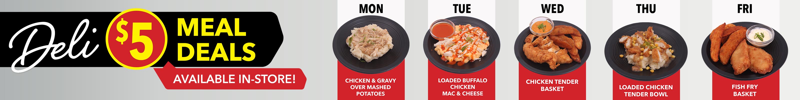 $5 Deli Meal Deals