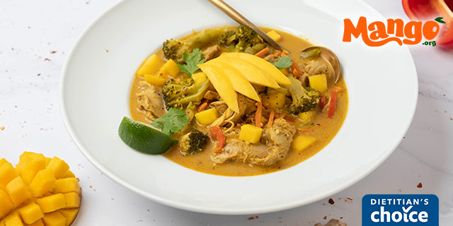 Thai Mango Chicken Soup