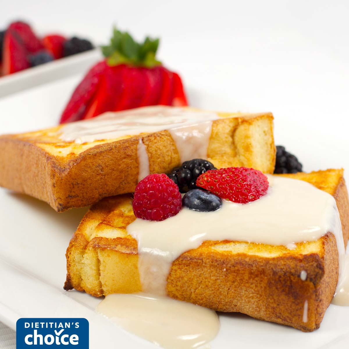 Baked French Toast with Maple Yogurt and Fruit