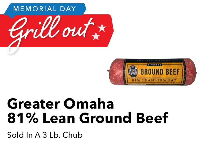 Greater Omaha Lean Ground Beef