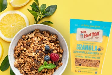 Lemon Blueberry Granola