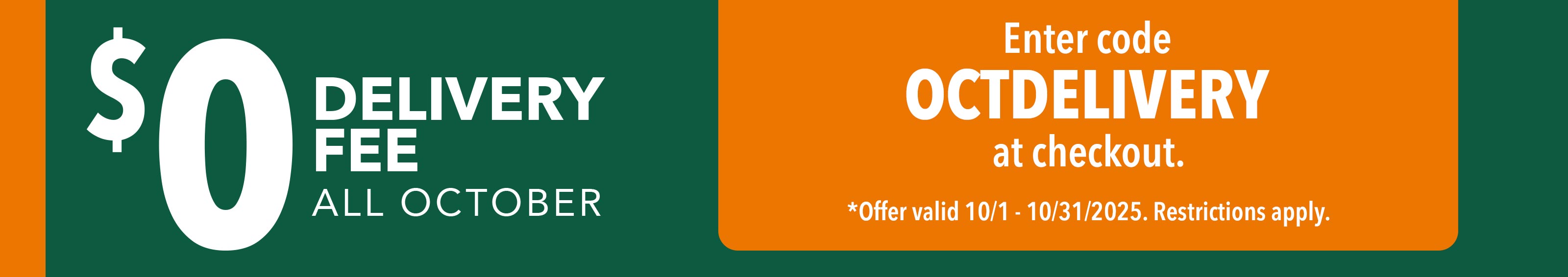 Pay $0 in delivery fees on up to 60 orders at shopmarketplacefoods.com