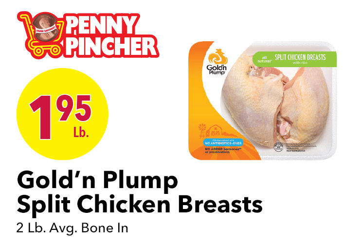 Gold’n Plump Split Chicken Breasts