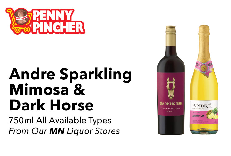 Andre Sparkling Mimosa & Dark Horse