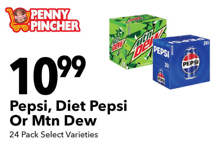 Pepsi, Diet Pepsi Or Mtn Dew