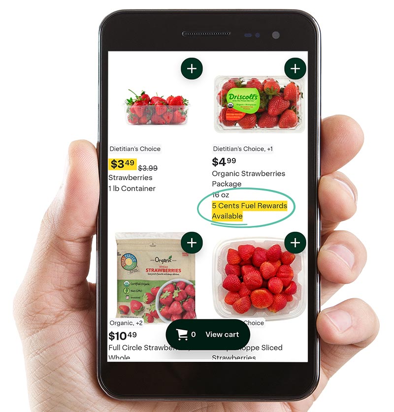 Sample Fuel Rewards Item Online