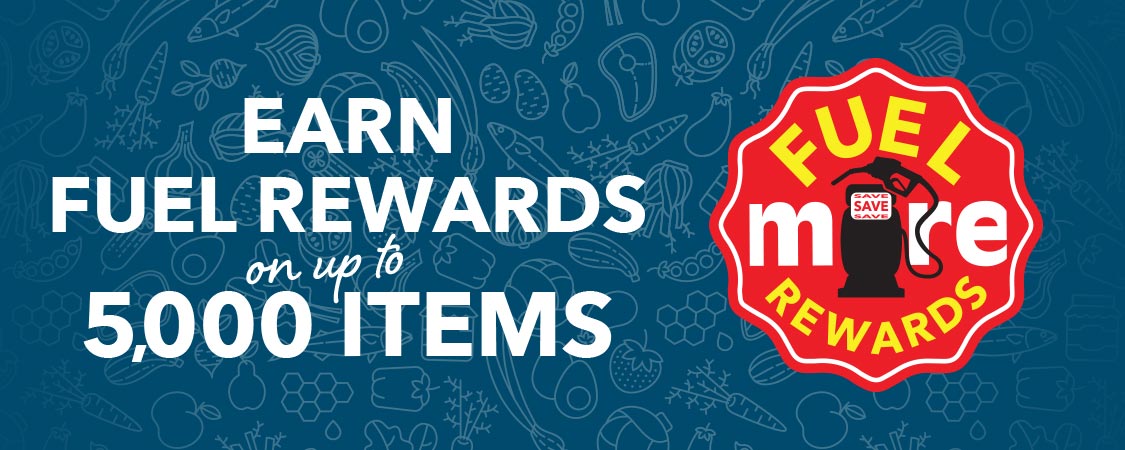 Earn Fuel Rewards on up to 5000 items