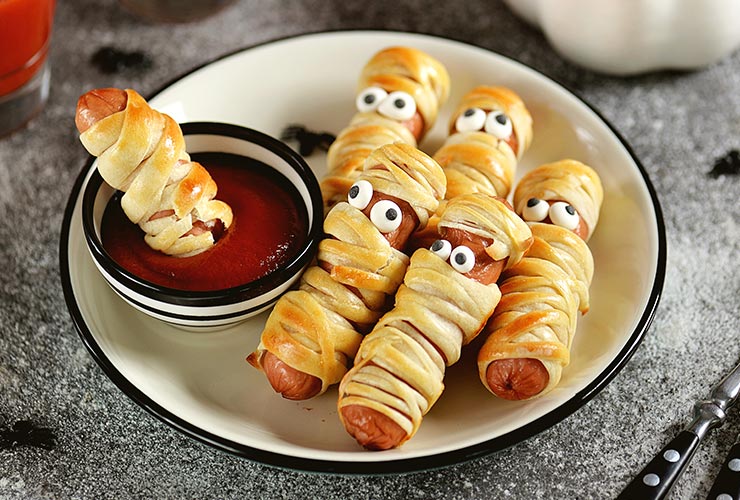 Mummied Hot Dogs