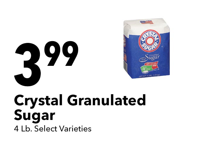 Crystal Granulated Sugar
