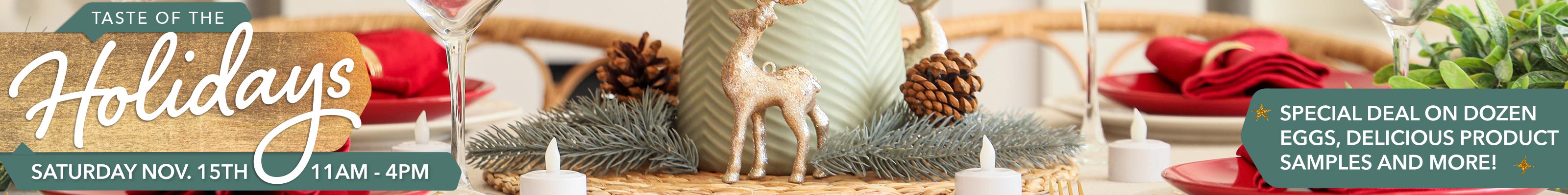 Taste of the Holidays