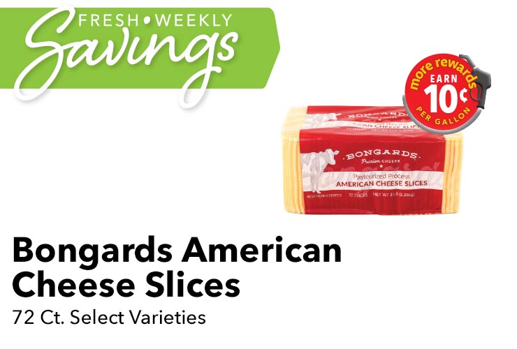 Bongards American Cheese Slices
