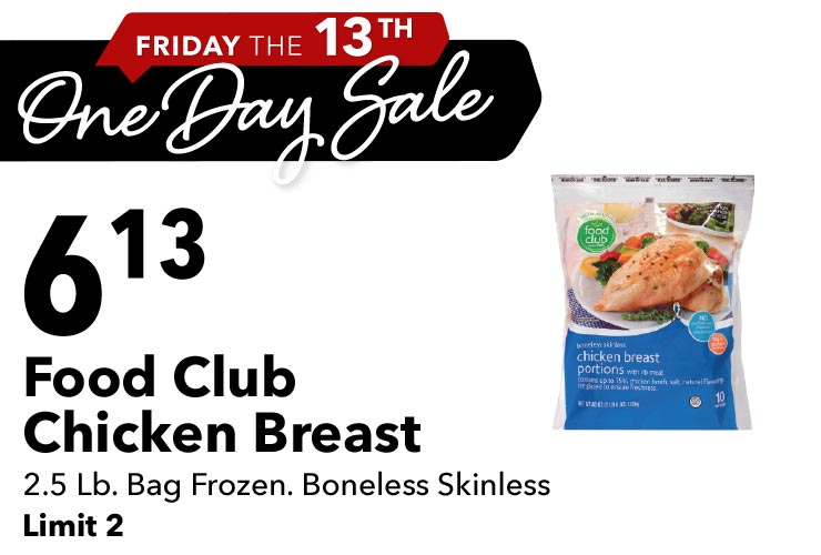 Food Club Chicken Breast