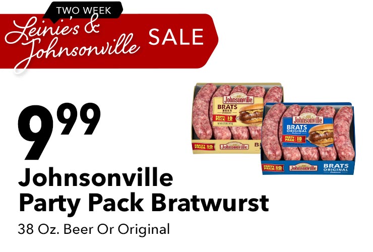 Johnsonville Party Pack Bratwurst