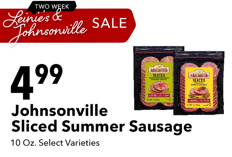Johnsonville Sliced Summer Sausage