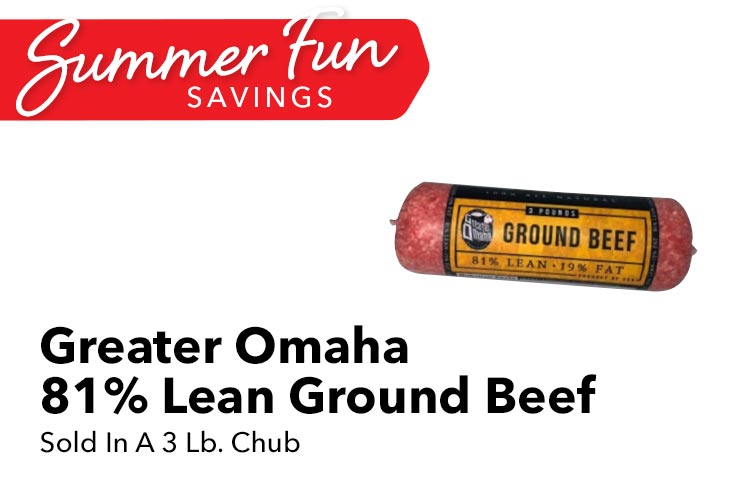 Greater Omaha 86% Lean Ground Beef