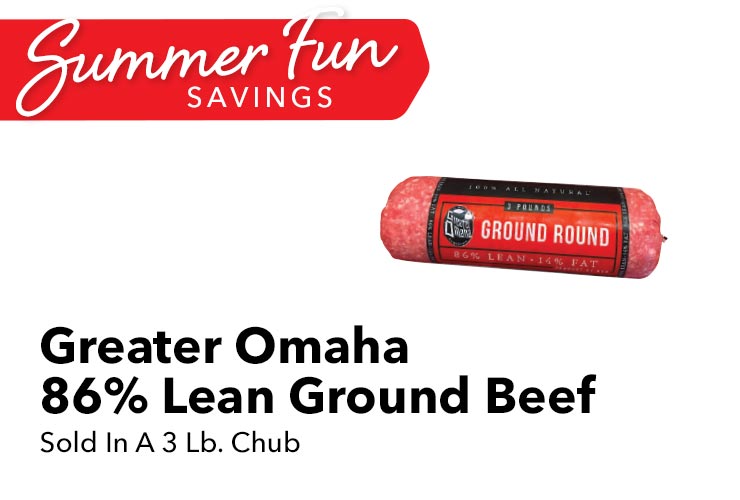 Greater Omaha 86% Lean Ground Beef